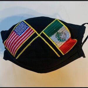Facebook masks embroidered